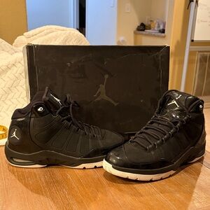 Jordan Black and White Men's Sneakers